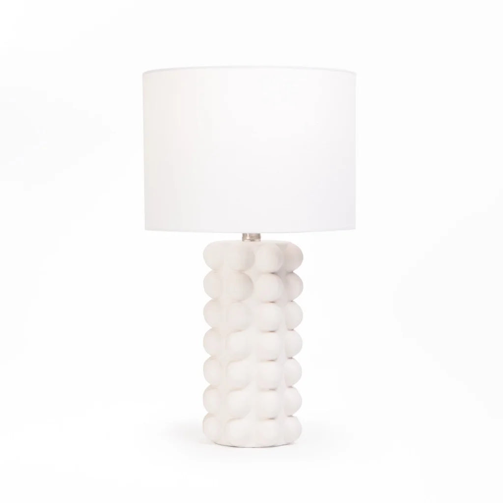 Blush Bubble Cube Lamp