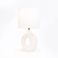 Ivory Halo Lamp