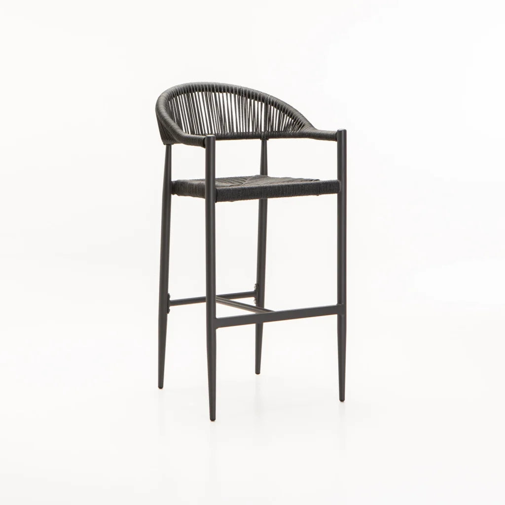 Midnight Spine Bar Chair