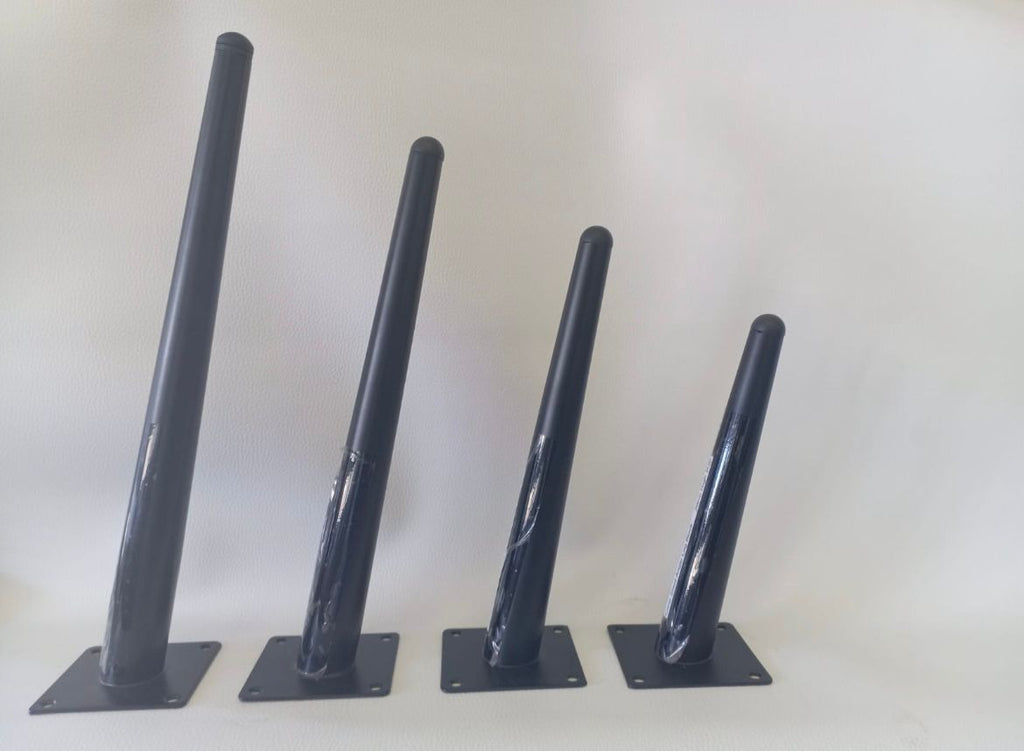 Cone steel angle leg and straight leg