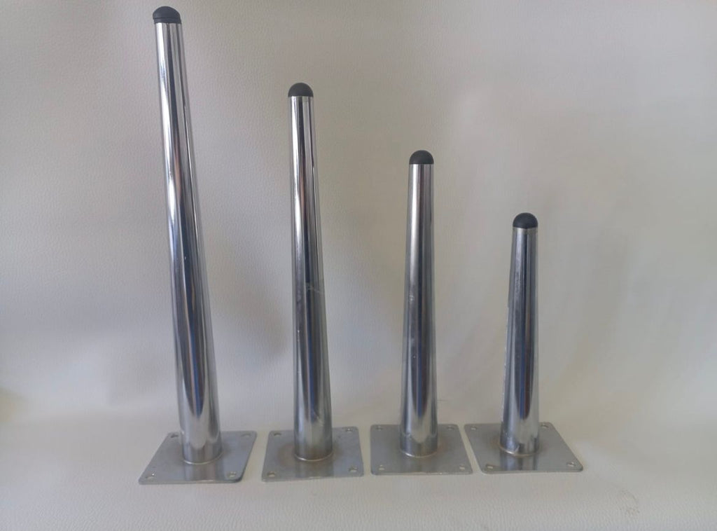 Cone steel angle leg and straight leg