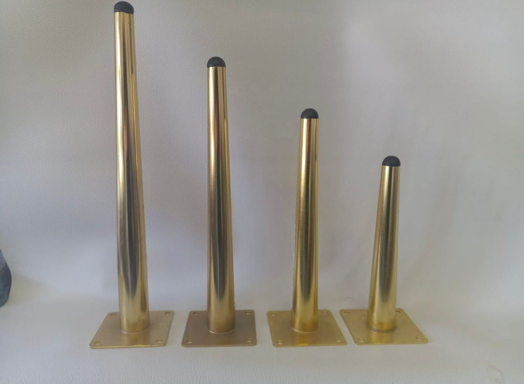 Cone steel angle leg and straight leg