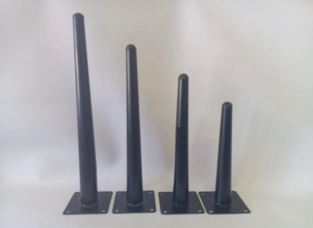 Cone steel angle leg and straight leg