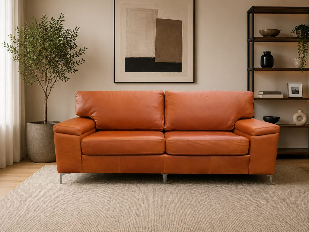 Diana Genuine Leather Couch