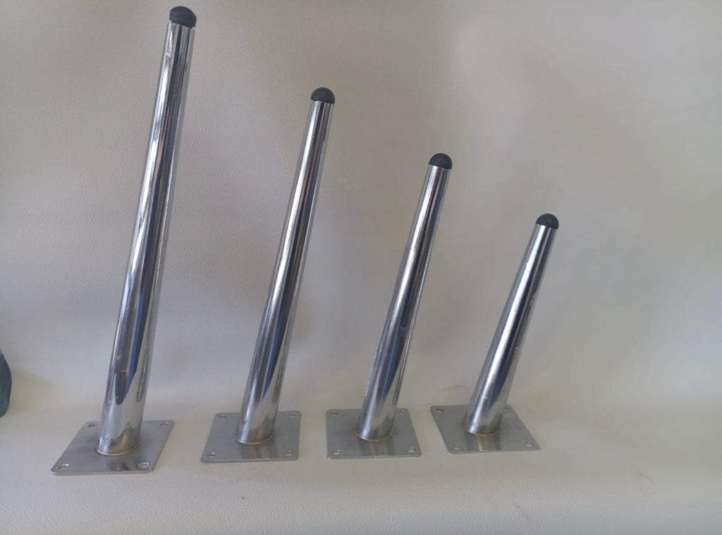 Cone steel angle leg and straight leg