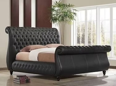 Juliet Leather Bed