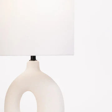 Ivory Halo Lamp